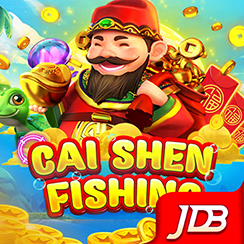 Cai Shen Fishing game icon with a fishing scene